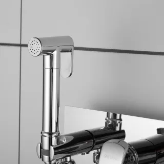 Гигиенический душ со смесителем Shevanik S8005 хром